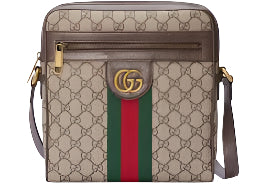 Gucci Ophidia GG Small Messenger Bag Beige/Ebony – Luxury Crossbody Bag