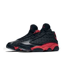 Air Jordan 13 Retro “Bred” (2017) – OG Black & Gym Red Suede Panther-Inspired Basketball Sneaker