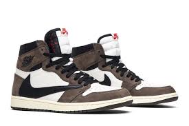 Air Jordan 1 High OG SP Travis Scott Mocha – Retro High, Reversed Swoosh