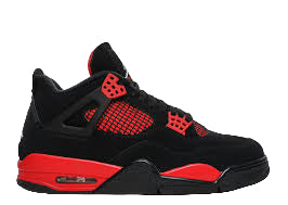 AJ 4 Retro Red Thunder – Black/Red OG Sneaker
