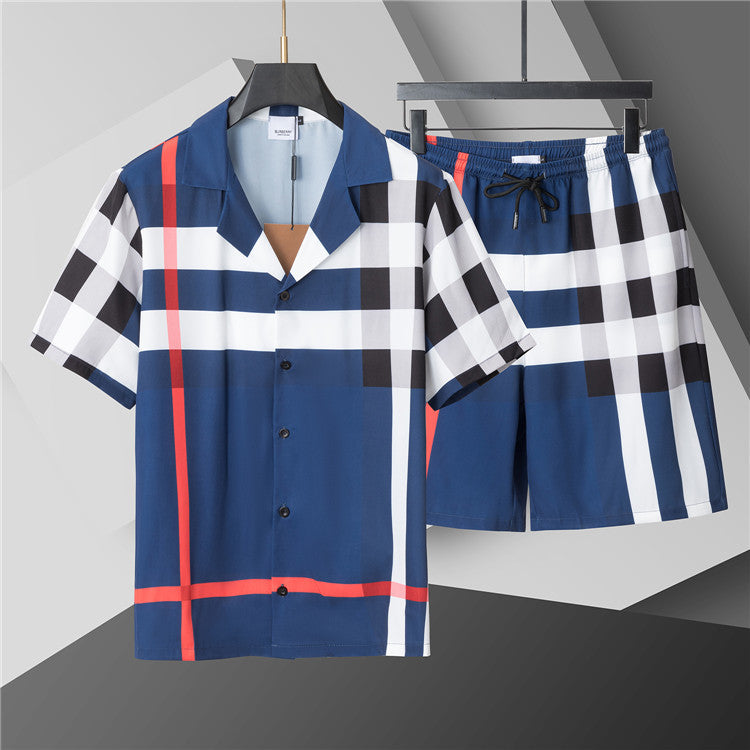 Custom Plaid Resort Set