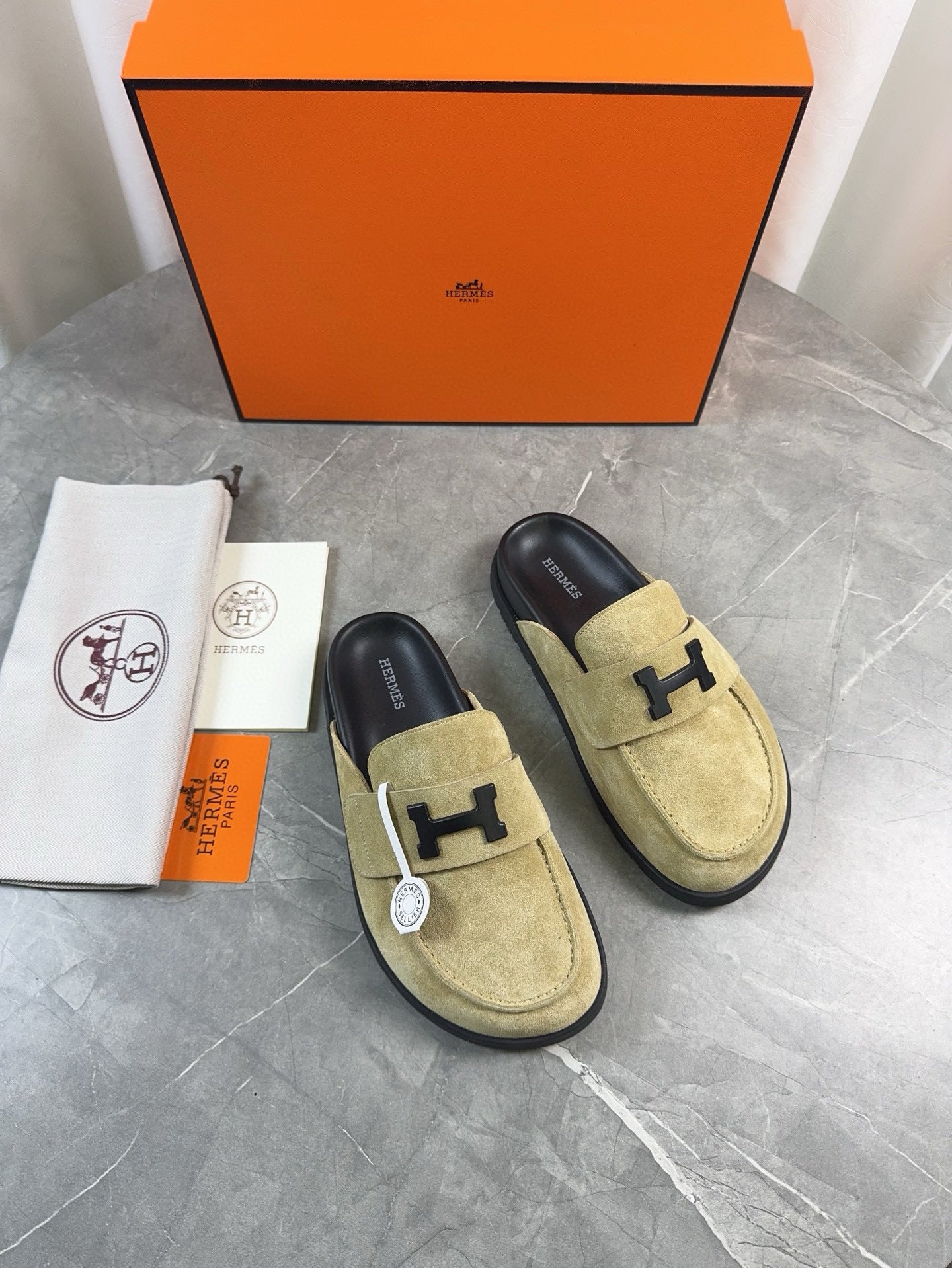 Suede Mule Loafers for Men – Luxury Slip-On Shoes Available in 8 Colors