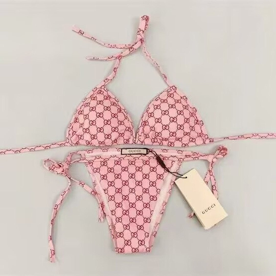 Gradient Monogram Bikini Set