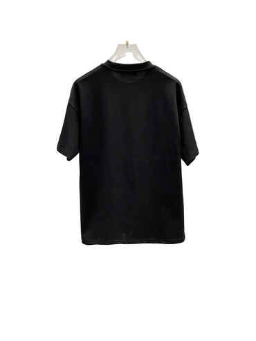 Staggered Logo T-Shirt – Bold Streetwear Cotton Tee