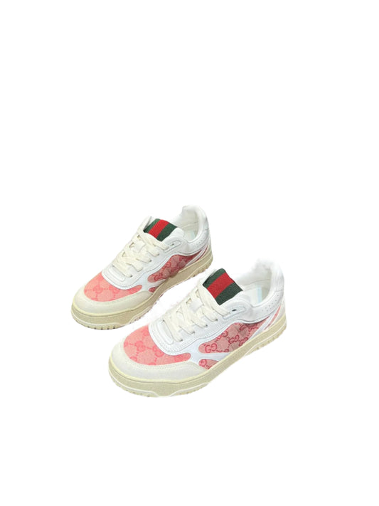 Gucci Re-Web Sneaker GG Canvas White Pink - TruVybe Essentials
