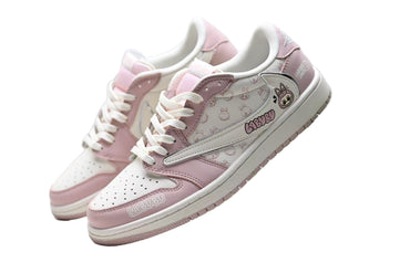 Travis Scott–Inspired La Bubu Custom Sneaker • Frosted Pink