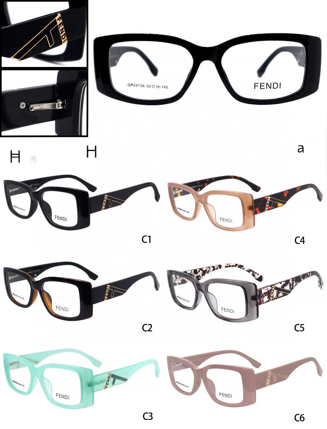 Fendi  Optical Frames - TruVybe Essentials