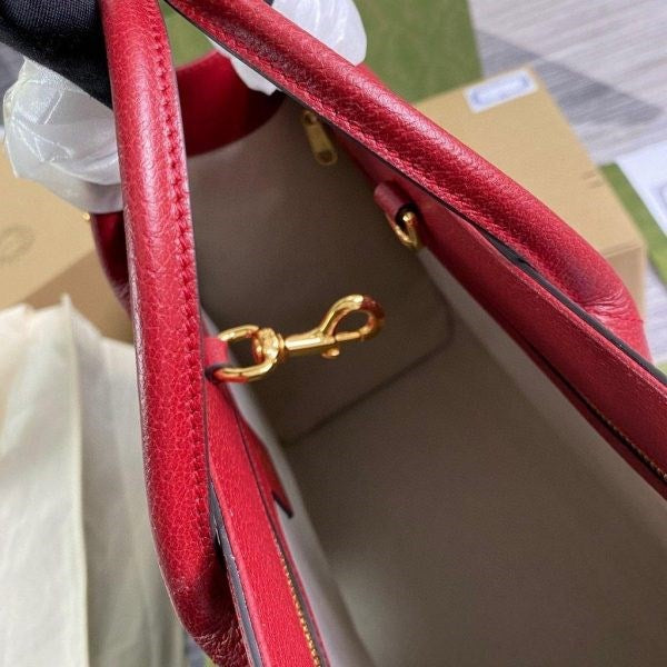 GG 653952 Gucci Doraemon x Gucci large Tote bag Red - TruVybe Essentials