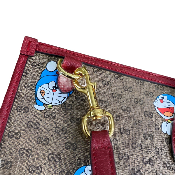 GG 653952 Gucci Doraemon x Gucci large Tote bag Red - TruVybe Essentials