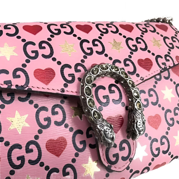 Gucci 401231 Gucci Dionysus GG Mini Chain Bag Pink - TruVybe Essentials