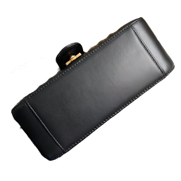 Gucci 547260 GG Marmont Mini Top Handle Bag Black - TruVybe Essentials