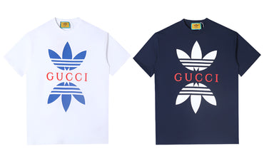 Gucci/ Adidas Jersey Cotton Print T-shirt - TruVybe Essentials