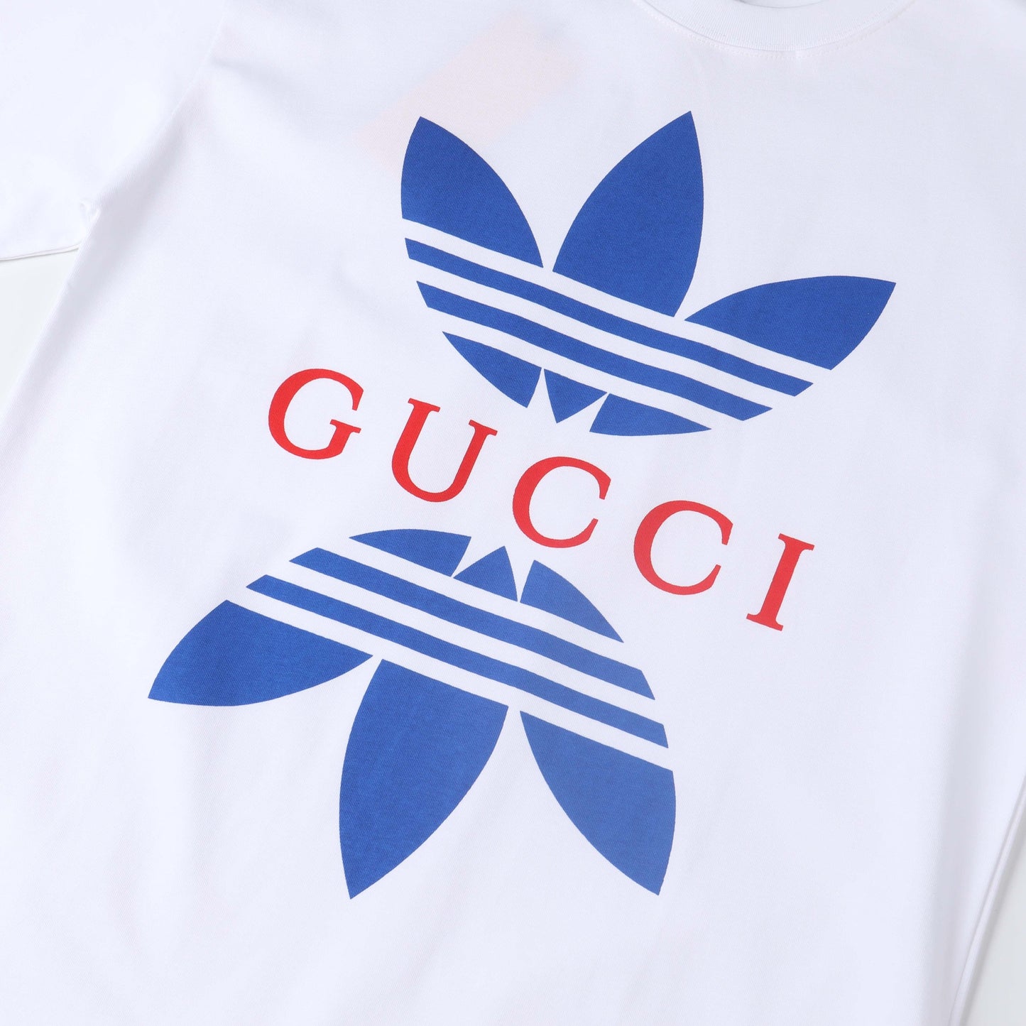 Gucci/ Adidas Jersey Cotton Print T-shirt - TruVybe Essentials