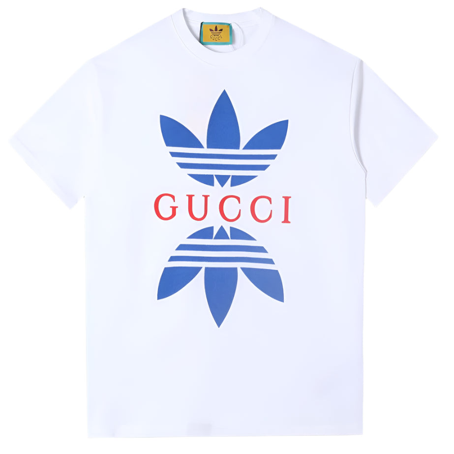 Gucci/ Adidas Jersey Cotton Print T-shirt - TruVybe Essentials