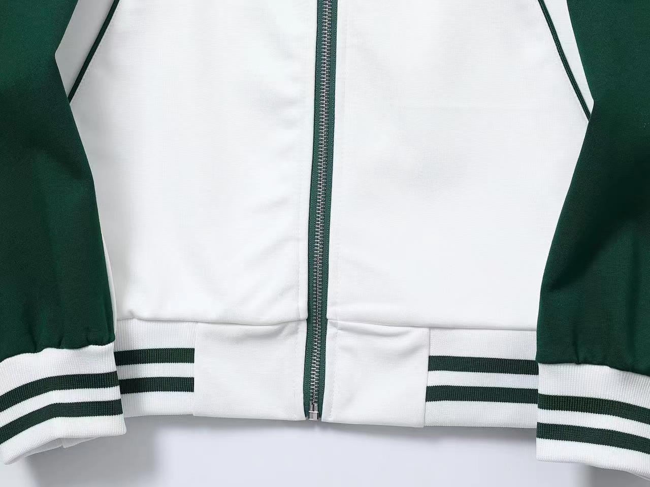 Gucci  Embroidered GG Track Suit White/Green - TruVybe Essentials