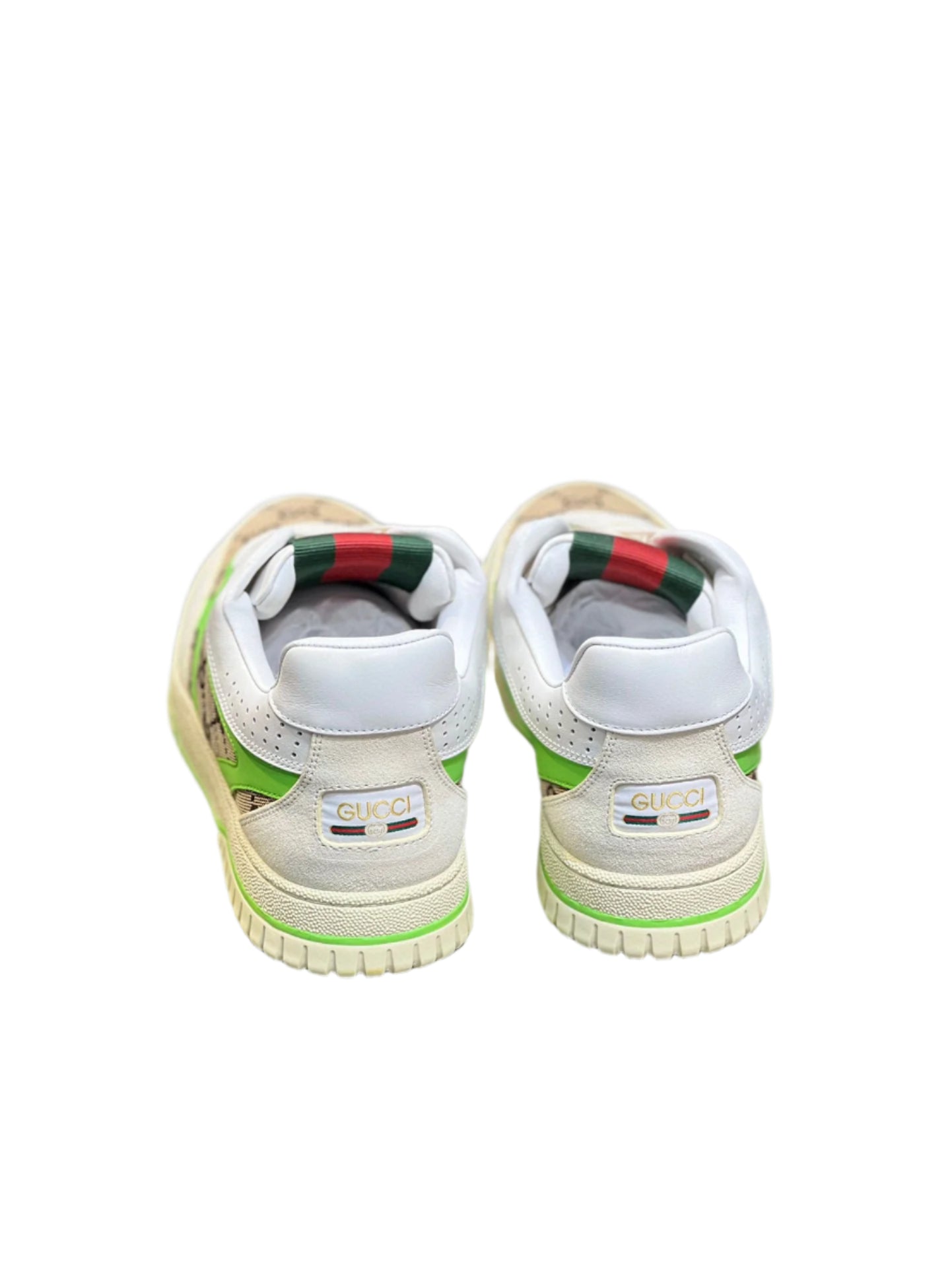 Gucci GG Re Web Beige/ Lime Green - TruVybe Essentials