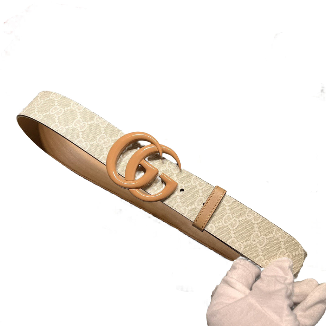 Gucci leather Belt GG Logo - TruVybe Essentials