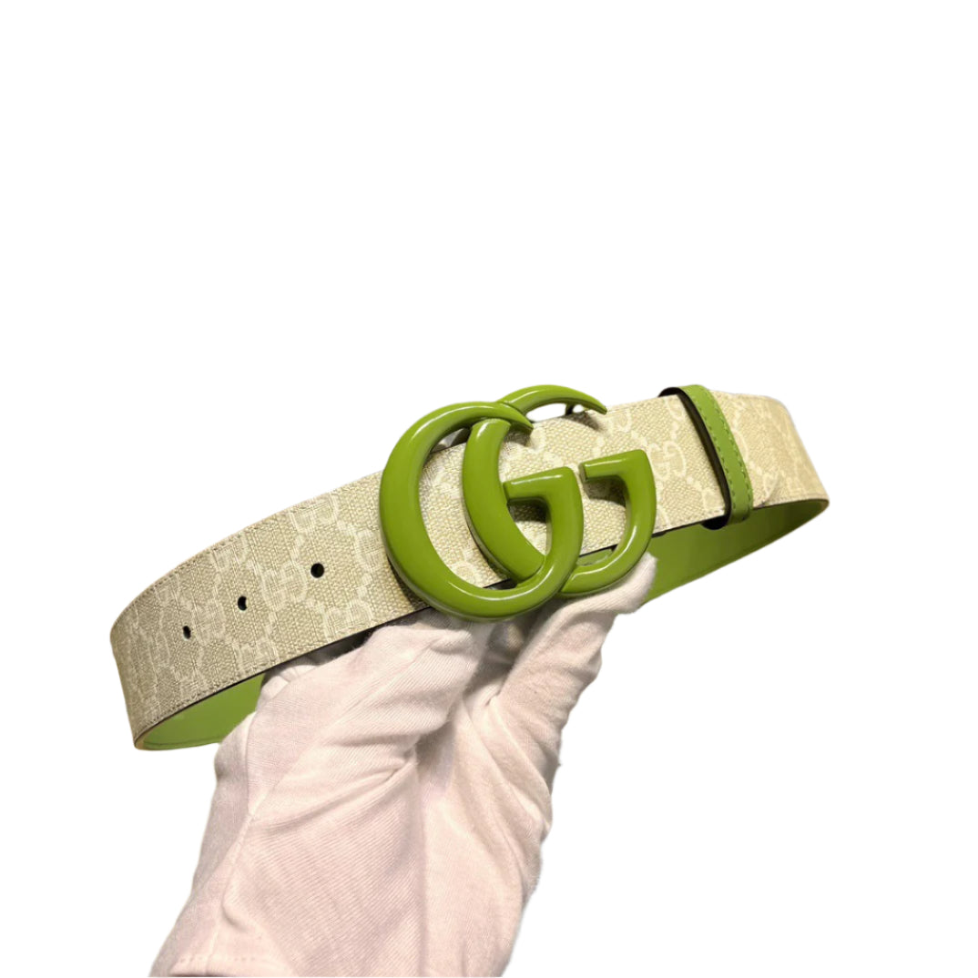 Gucci leather Belt GG Logo - TruVybe Essentials