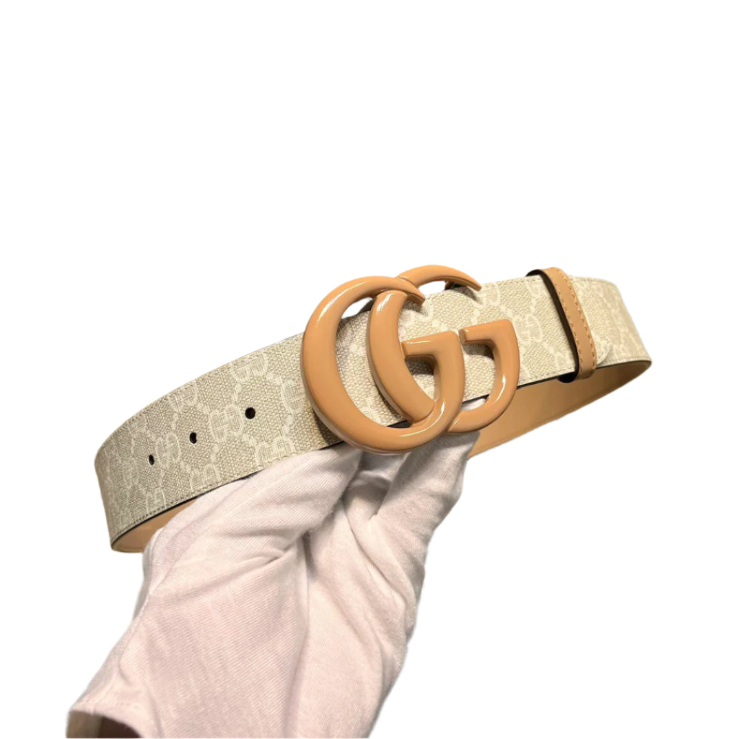 Gucci leather Belt GG Logo - TruVybe Essentials