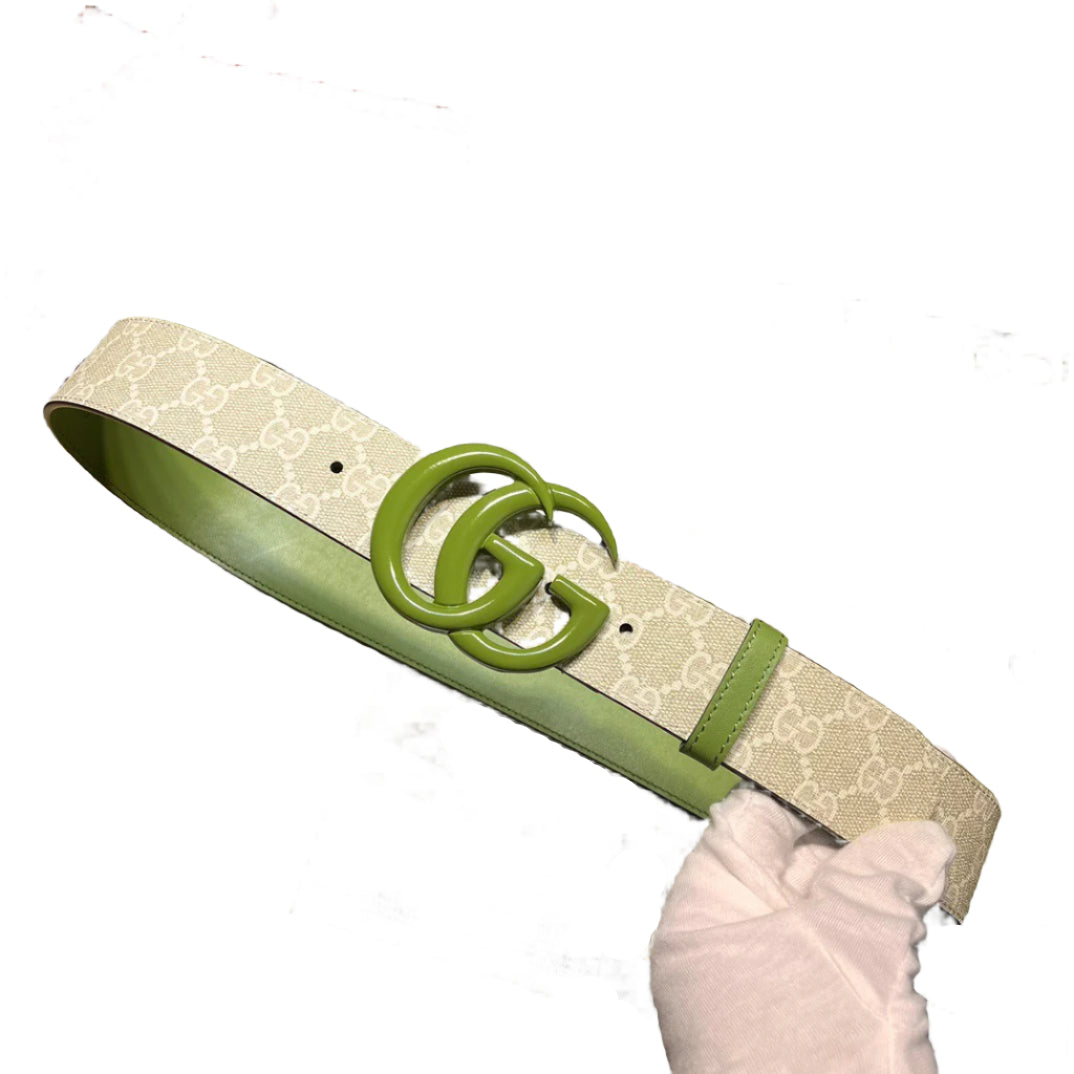Gucci leather Belt GG Logo - TruVybe Essentials