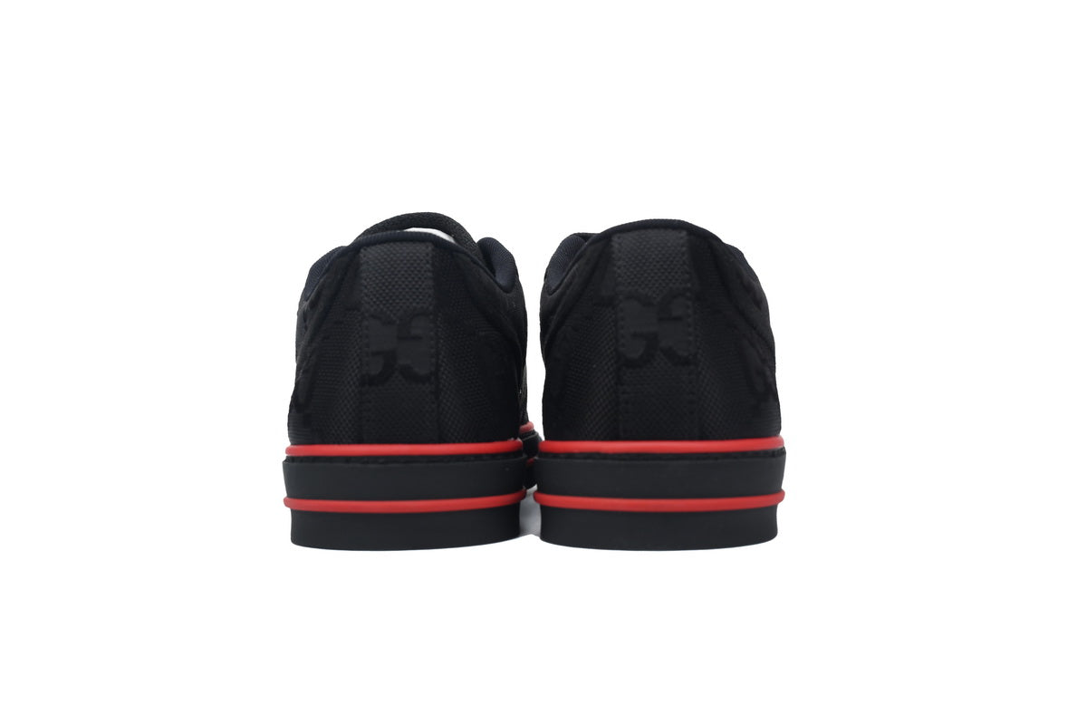 Gucci Off The Grid Tennis 1977 Low ECONYL Black GG Green Red - TruVybe Essentials