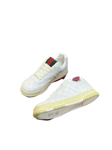 Gucci Re-Web Sneaker GG Canvas White - TruVybe Essentials
