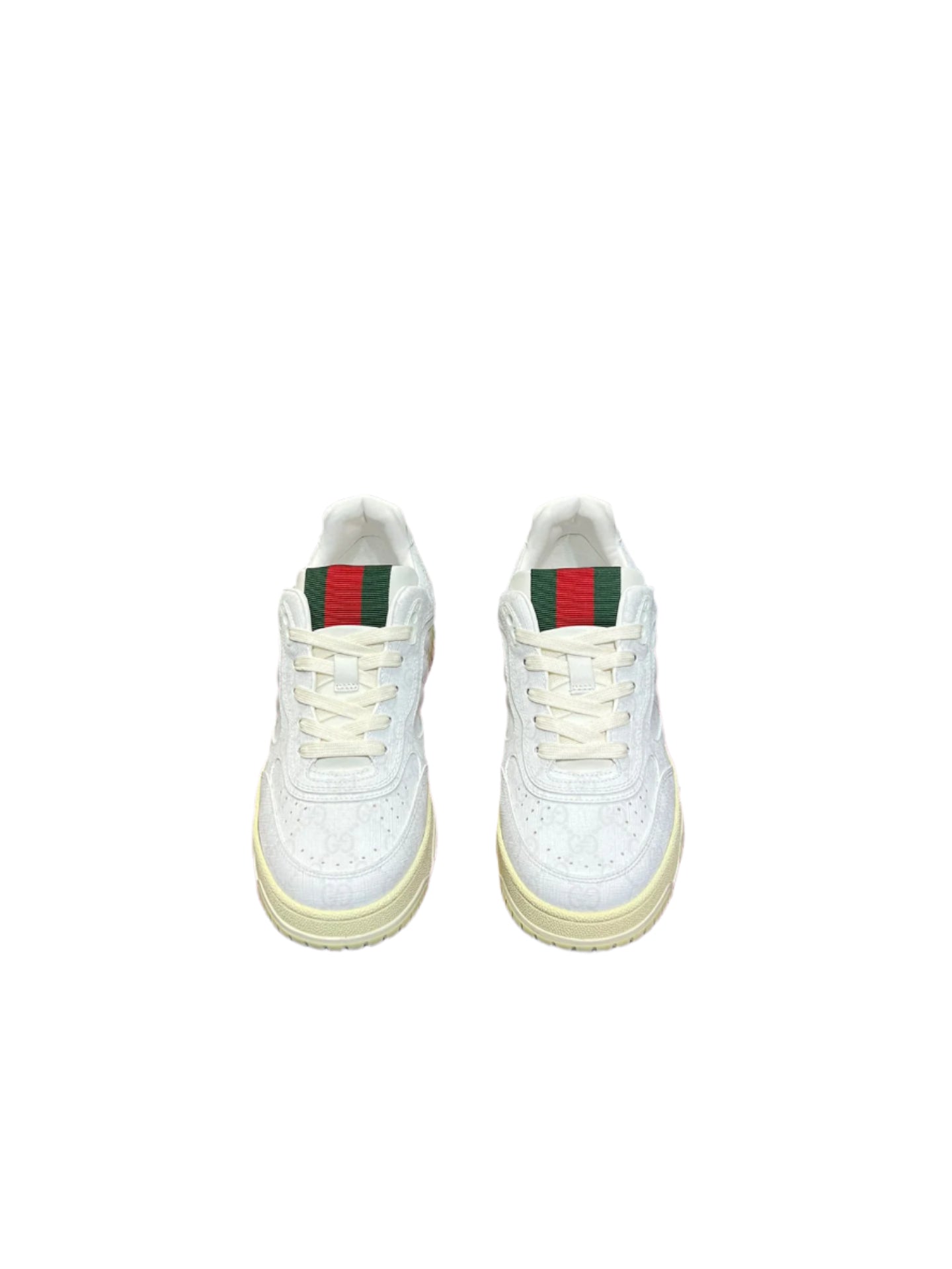 Gucci Re-Web Sneaker GG Canvas White - TruVybe Essentials