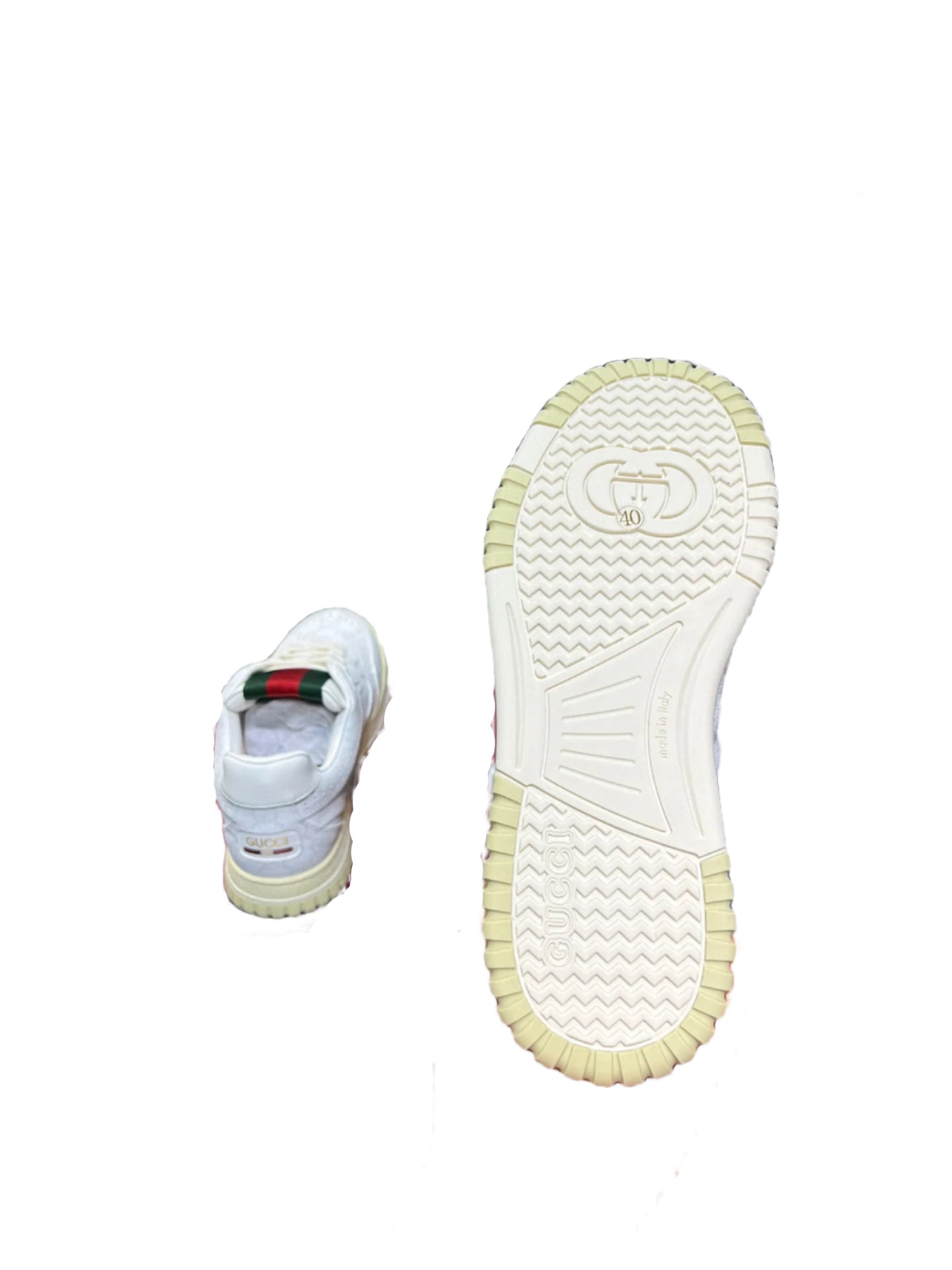 Gucci Re-Web Sneaker GG Canvas White - TruVybe Essentials