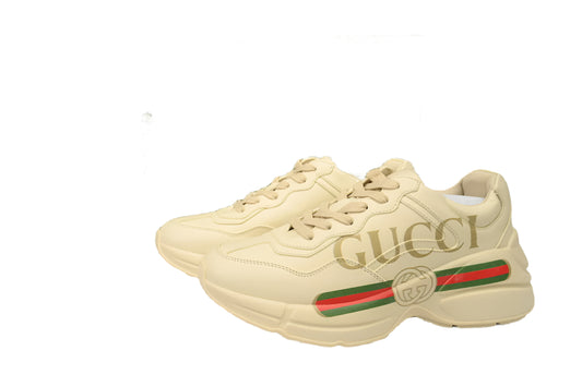 Gucci Rhython Leather Sneaker 'Logo' - TruVybe Essentials