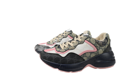 Gucci GG Rhyton 'Beige White Pink' - TruVybe Essentials