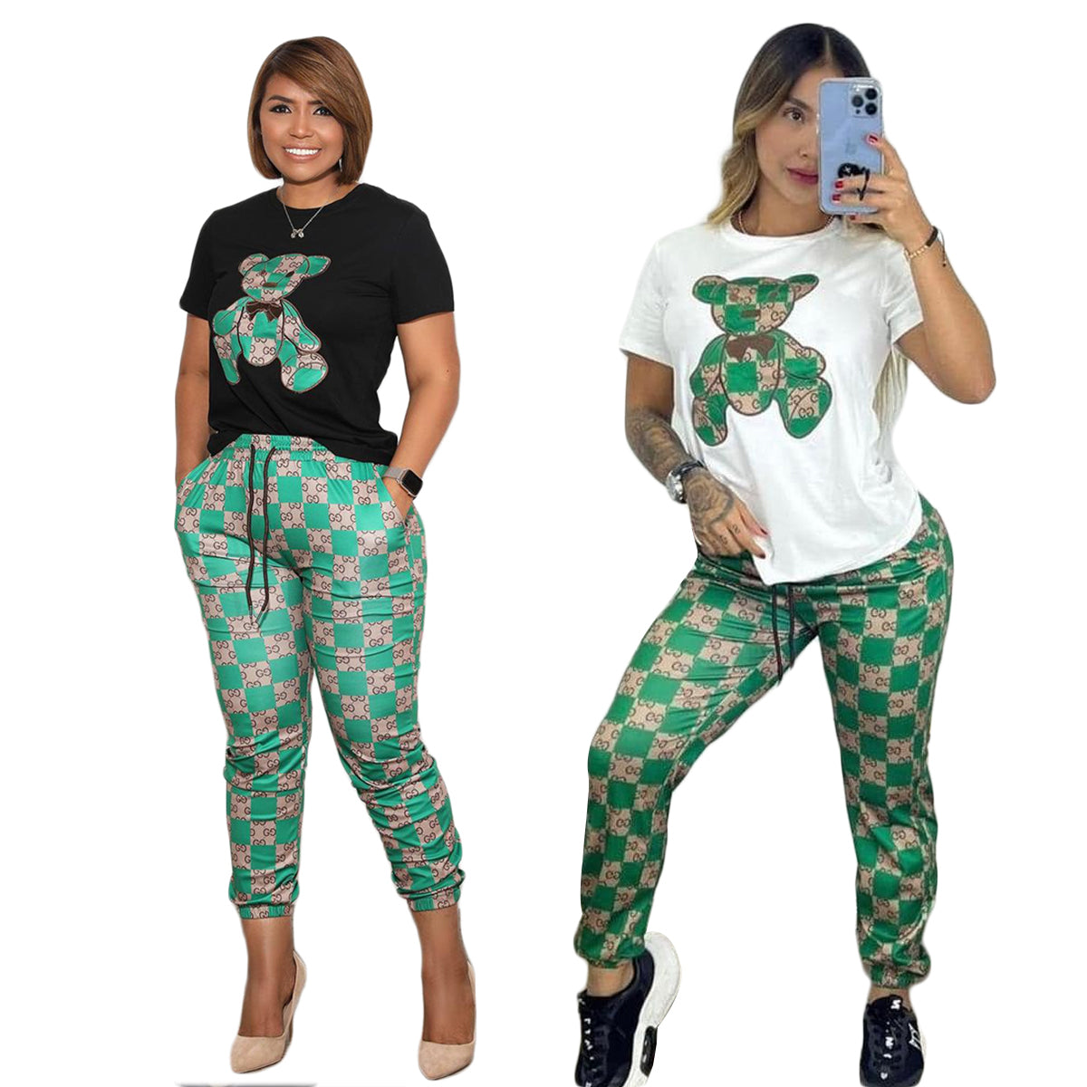 Gucci Short Sleeve 2 Piece Outfit - TruVybe Essentials