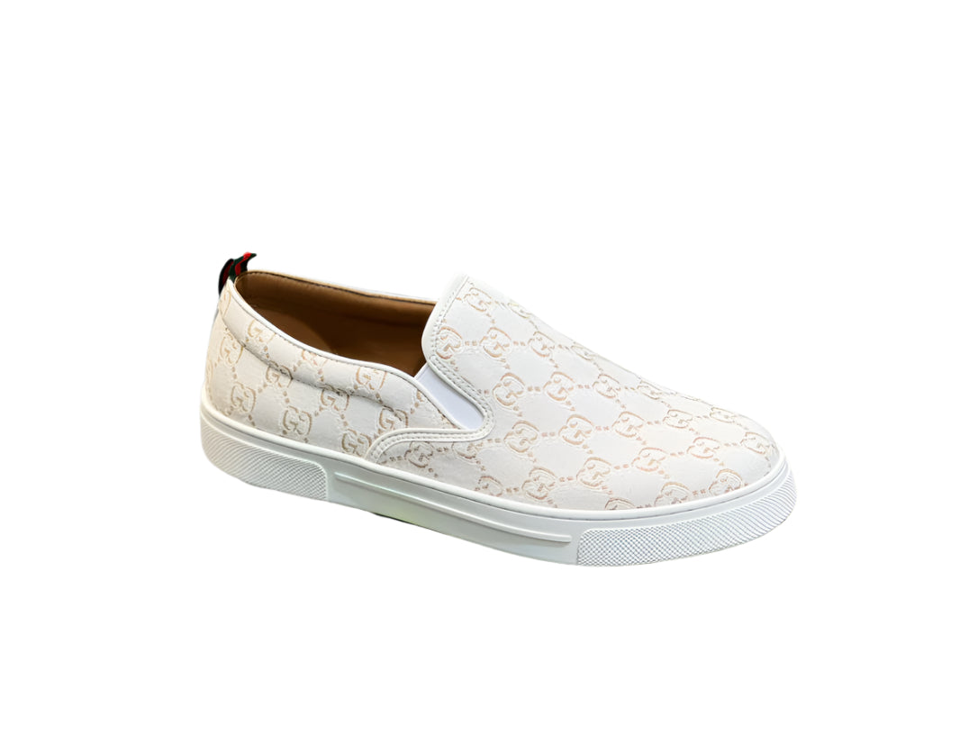 Gucci GG Canvas Slides Cream/Tan - TruVybe Essentials