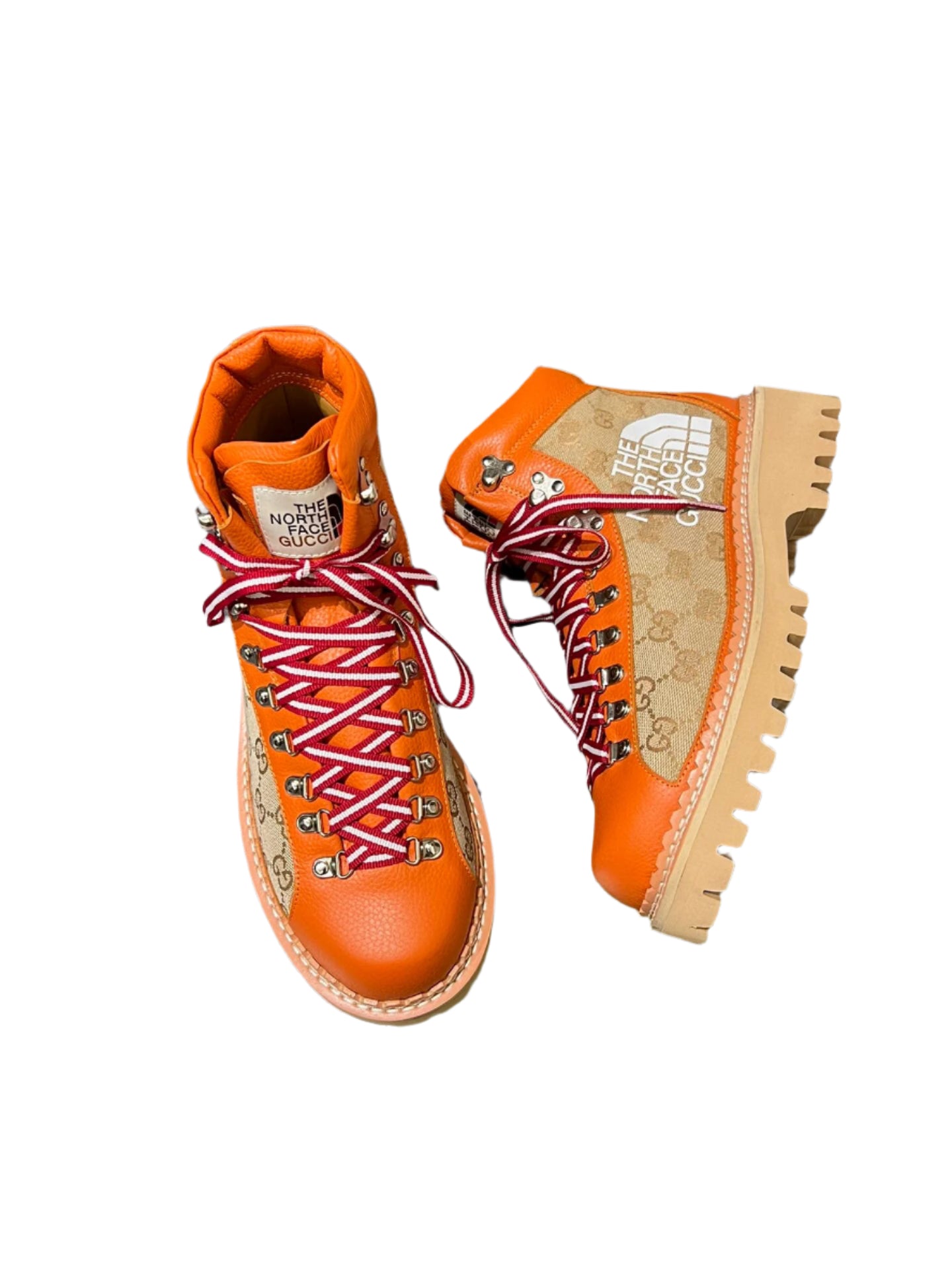 Gucci x The North Face Canvas Leather Boot - TruVybe Essentials