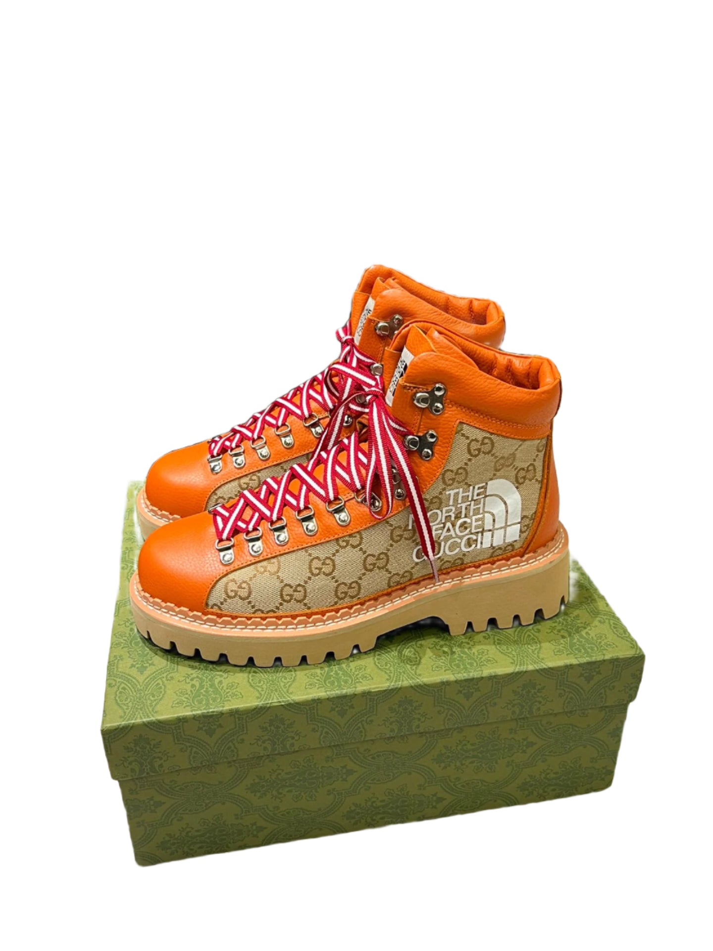 Gucci x The North Face Canvas Leather Boot - TruVybe Essentials