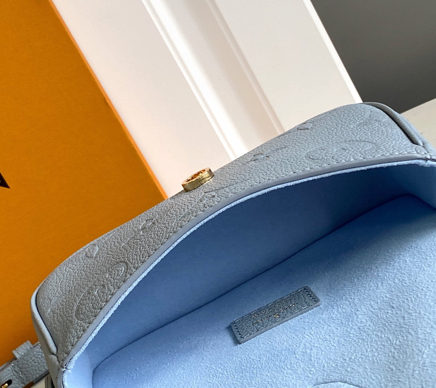 inside Nano Diane Shoulder Bag Blue