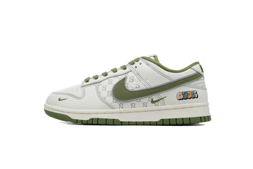 KK1888-006 Custom Nike Dunk LowOlive Green/ Gucci - TruVybe Essentials
