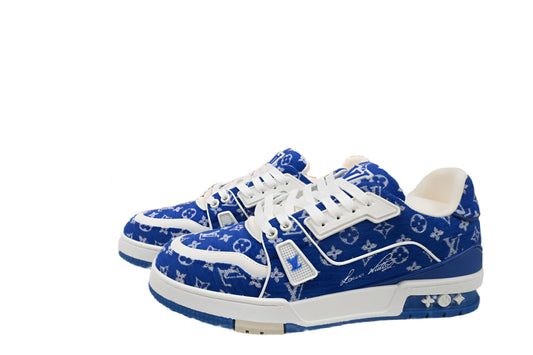 Louis Vuitton Blue Denim Monogram - TruVybe Essentials