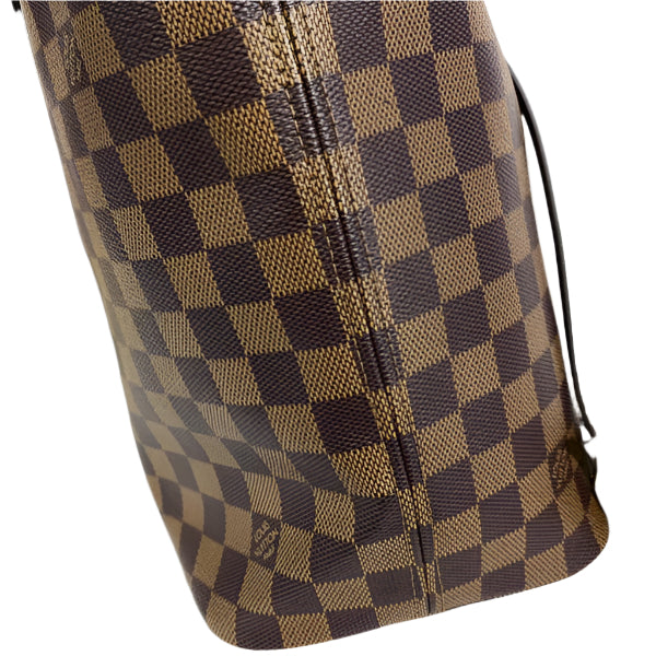 Louis Vuitton LV N41358 Neverfull MM Damier Ebene Cerise Red - TruVybe Essentials