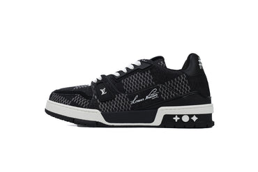 Louis Vuitton Trainer Black on Black Checkered - TruVybe Essentials