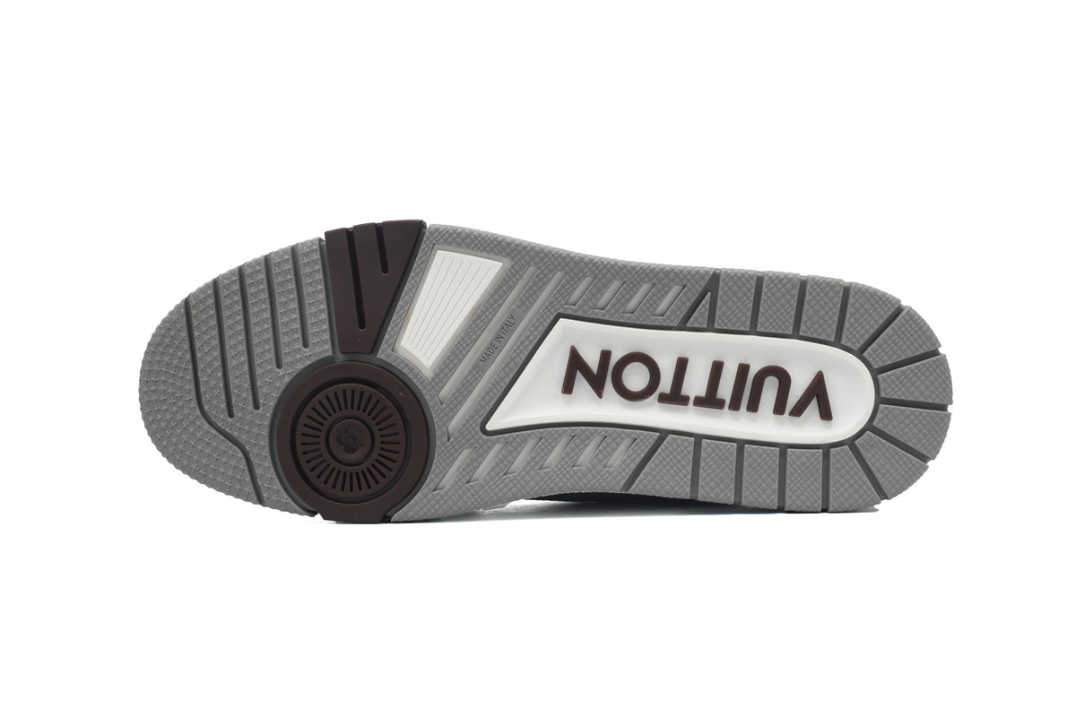 Louis Vuitton LV Trainer Velcro Strap Monogram Coffee - TruVybe Essentials