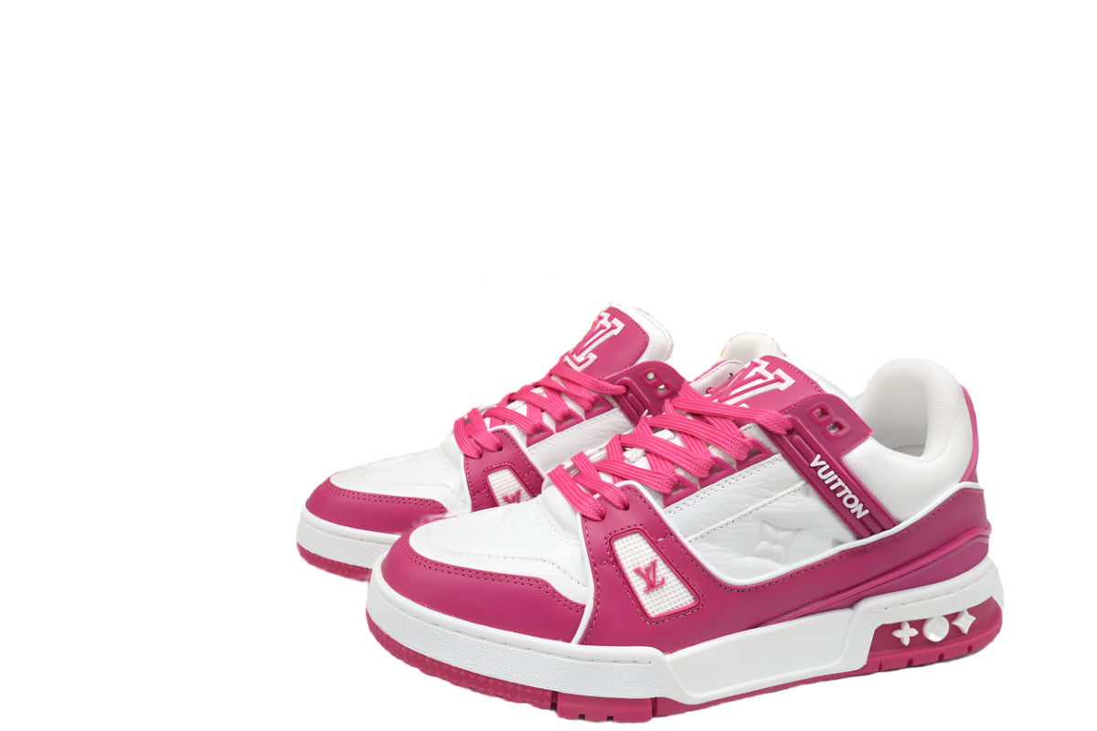 LouisVuittin Trainer White Pink - TruVybe Essentials