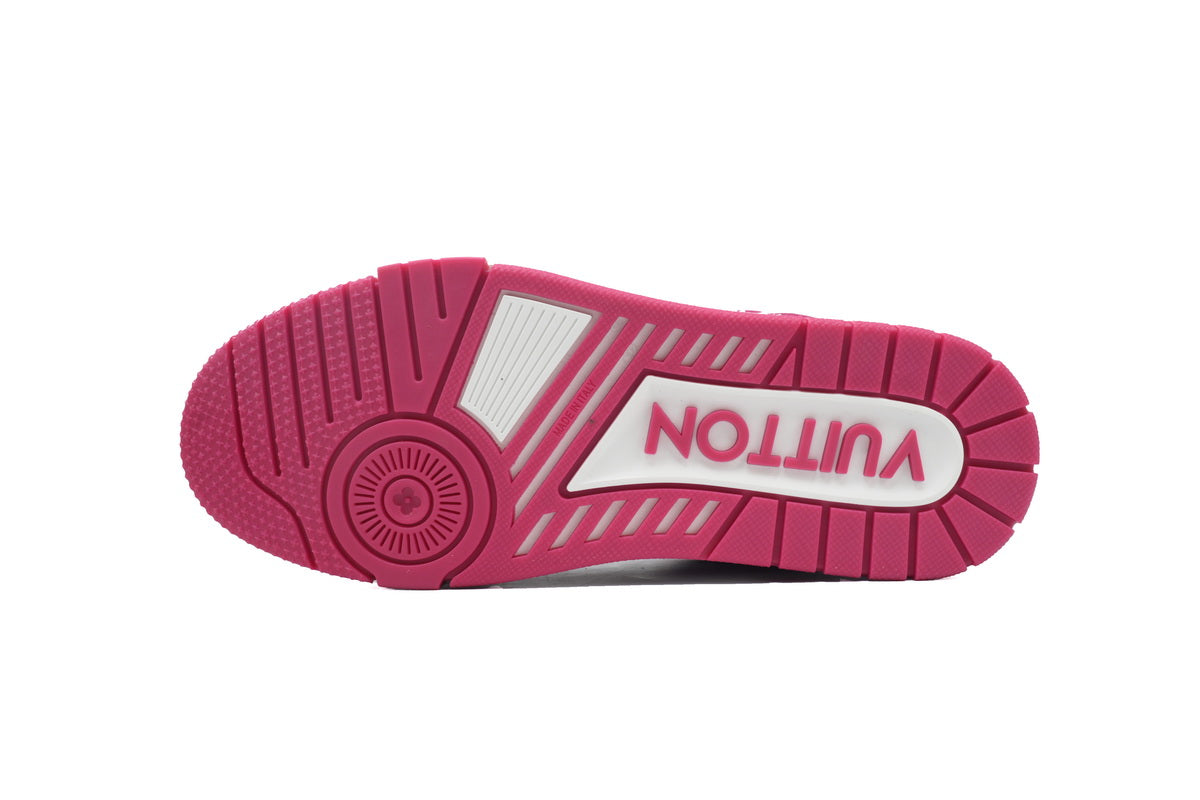 LouisVuittin Trainer White Pink - TruVybe Essentials