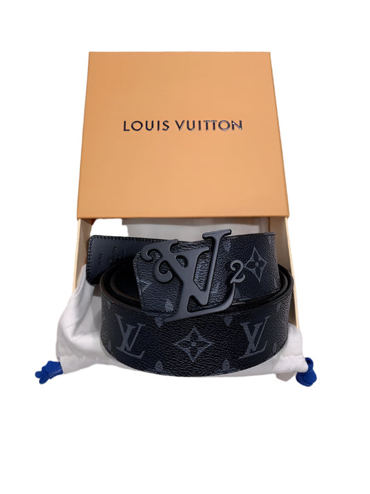 Louis Vuitton LV2 logo Calf Leather Belt - TruVybe Essentials