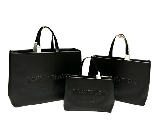 Louis Vuitton Shopper Tote Black - TruVybe Essentials
