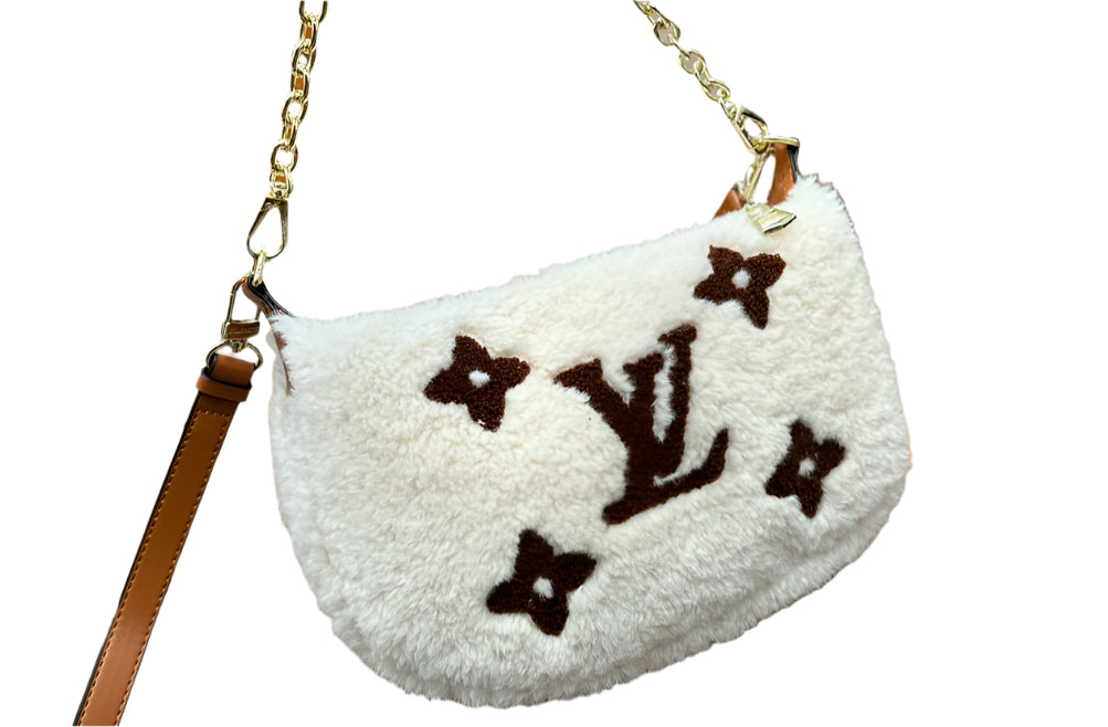 Louis Vuitton Monogram Teddy Beach Boa Pouch - TruVybe Essentials