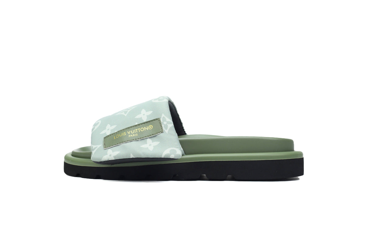 Louis Vuitton Olive Green Pool Pillow Comfort - TruVybe Essentials