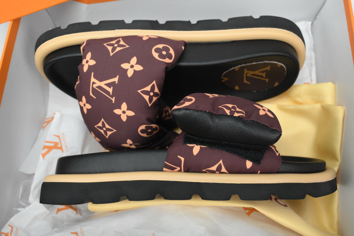 Louis Vuitton Brown Pool Pillow Comfort - TruVybe Essentials