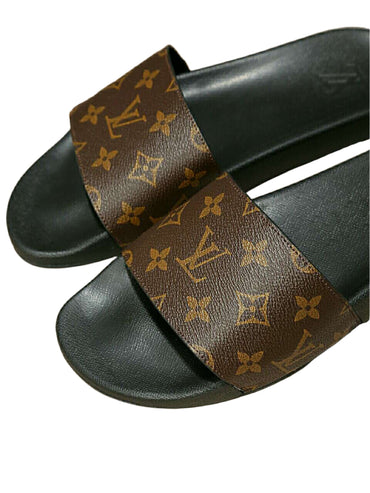 Louis Vuitton Slides Tan - TruVybe Essentials