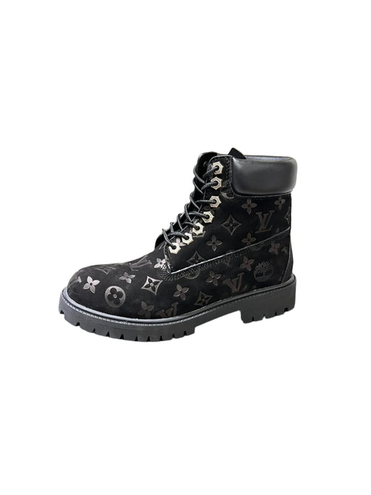 Louis Vuitton x Timberland 6" Ankle Boot Black Monogram - TruVybe Essentials
