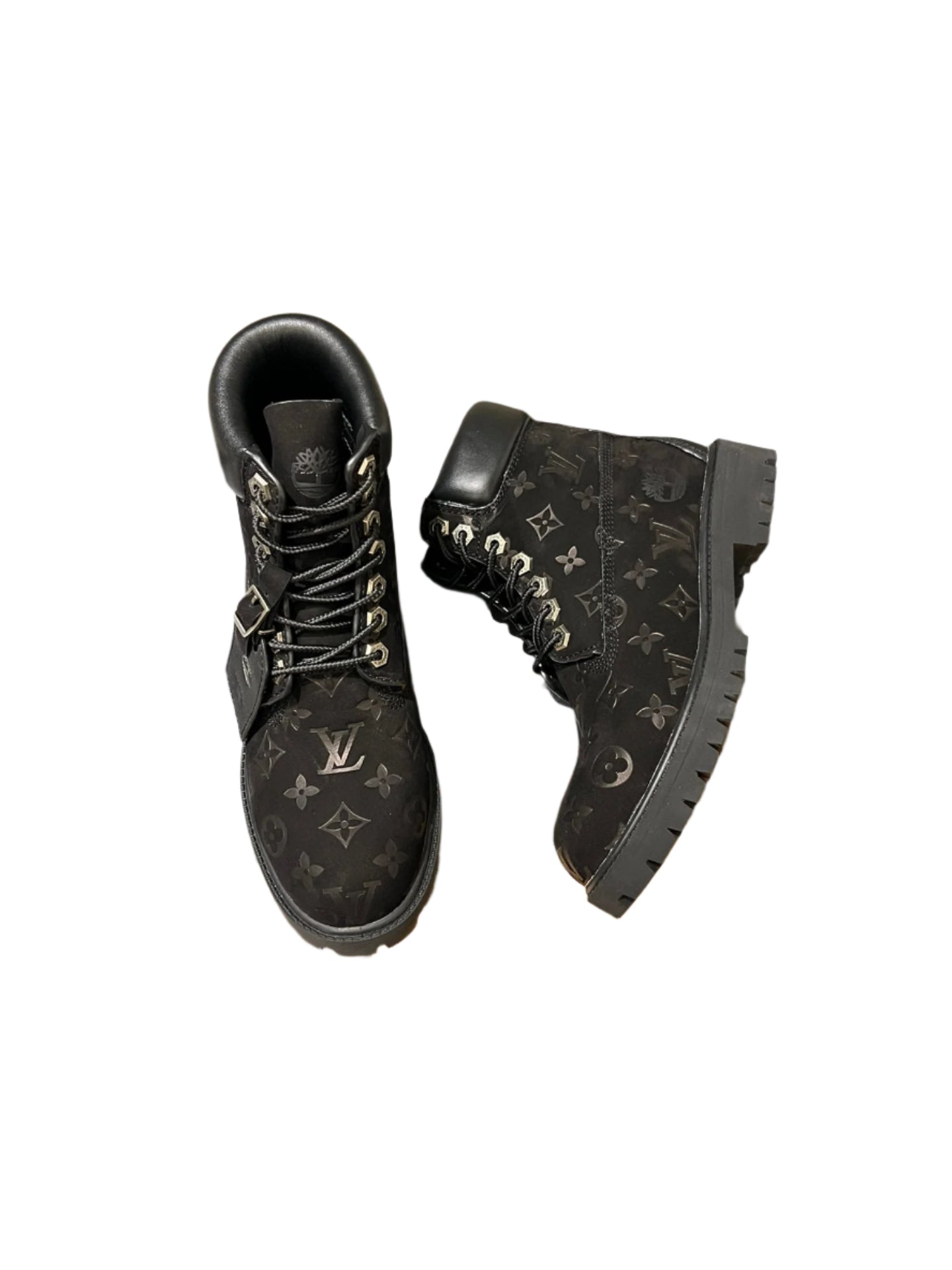Louis Vuitton x Timberland 6" Ankle Boot Black Monogram - TruVybe Essentials